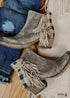 Boho Chic Fringe Boots